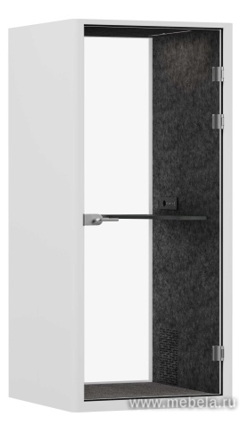 Одноместная акустическая кабина (задняя стенка стекло)         