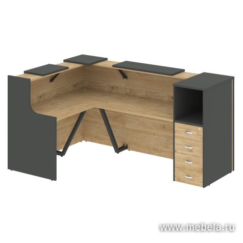 Стойка ресепшен прямая №20