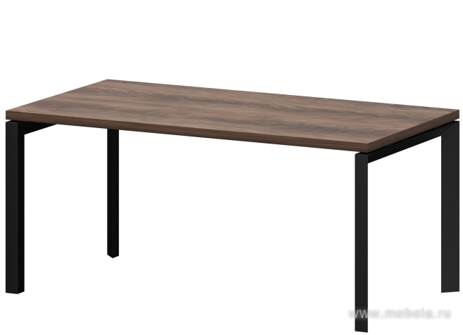 Стол руководителя на металлокаркасе