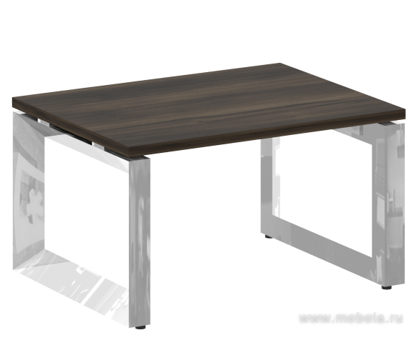 Стол журнальный на О-образном металлокаркасе