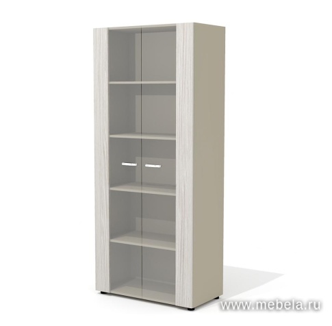 Офисный шкаф низкий с глухими фасадами