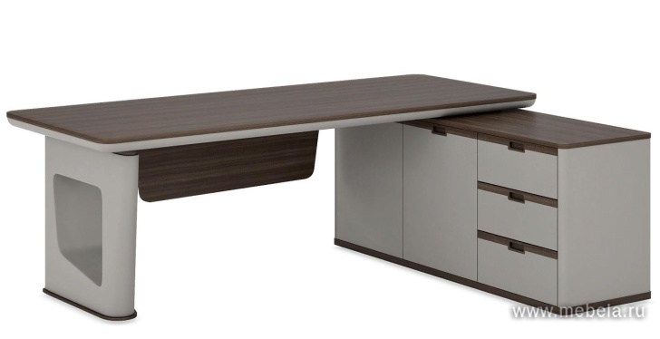 Стол письменный с боковой тумбой (правой)