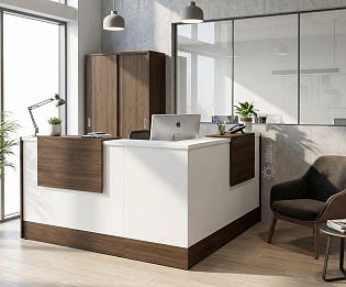 фото стойка ресепшн Стайл Вяз  №5