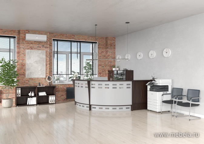 Модуль прямой с вырезом правый