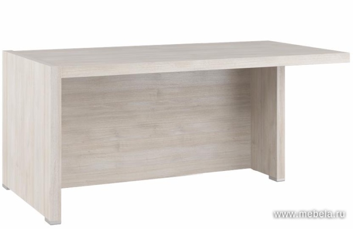 Стол письменный с асимметричными опорами (правый)