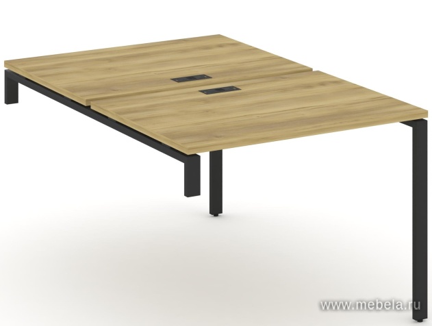 Двойной Стол надставка на опорную тумбу