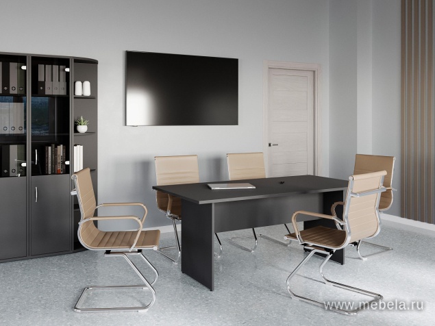 Стол эргономичный на металлокаркасе (правый)