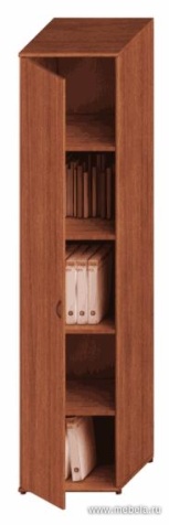 Офисный шкаф узкий высокий для документов