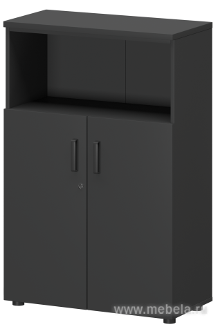 Офисный шкаф для документов полузакрытый