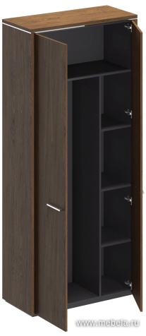 Офисный шкаф для одежды с дополнением