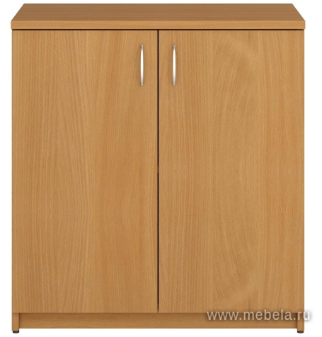 Офисный шкаф низкий закрытый