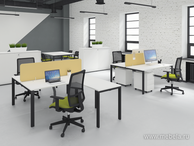 Офисный шкаф для документов (белое матовое стекло)