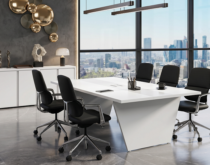 фото кабинет Корнер Белый					 №4					