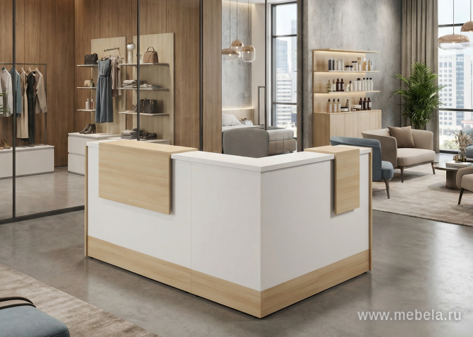 Боковая панель стойки ресепшен (левая)