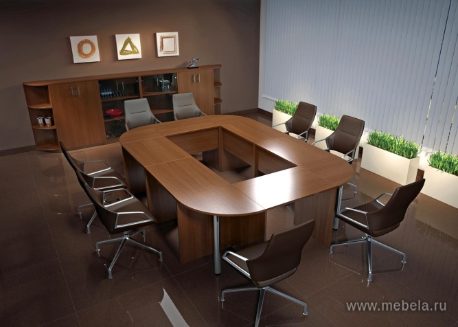 Стол для переговоров (П-образные опоры)