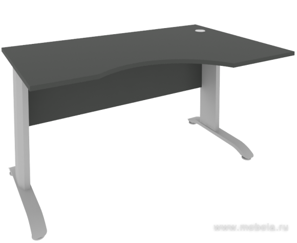 Стол эргономичный на металлокаркасе (правый)