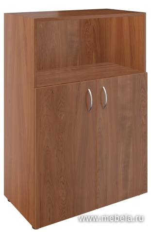 Офисный шкаф широкий средний низкие двери (без топа)