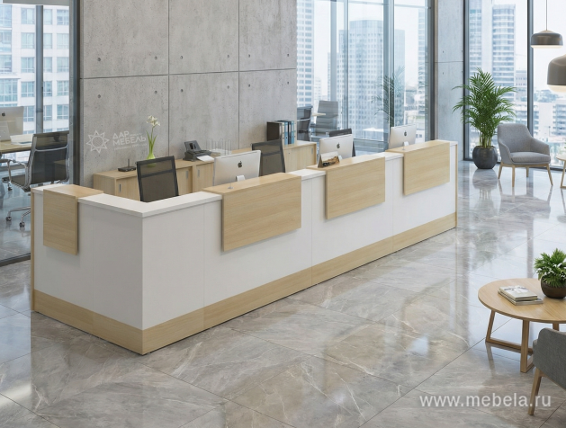 Боковая панель стойки ресепшен (левая)