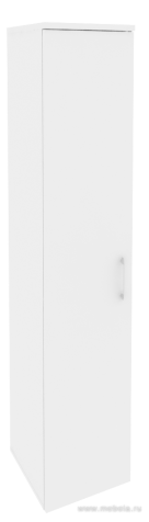 Офисный шкаф высокий узкий (лев/прав) 