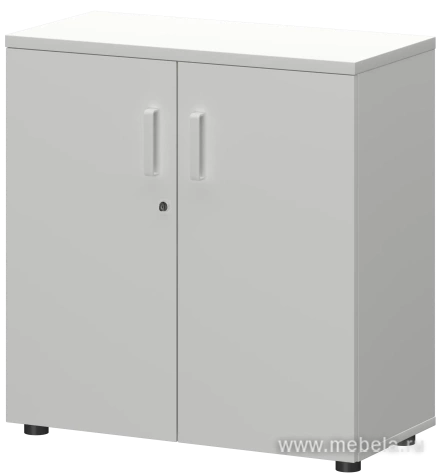 Офисный шкаф для документов низкий закрытый