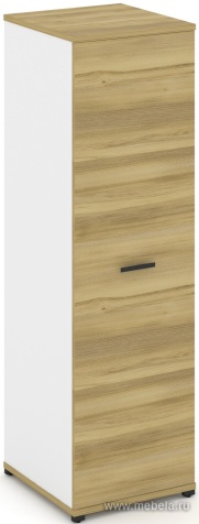 Гардероб узкий глубокий с доводчикам (задняя стенка ЛДСП)