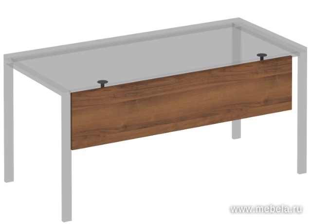 Экран стола защитный (ДСП) с кронштейнами для столов на 160