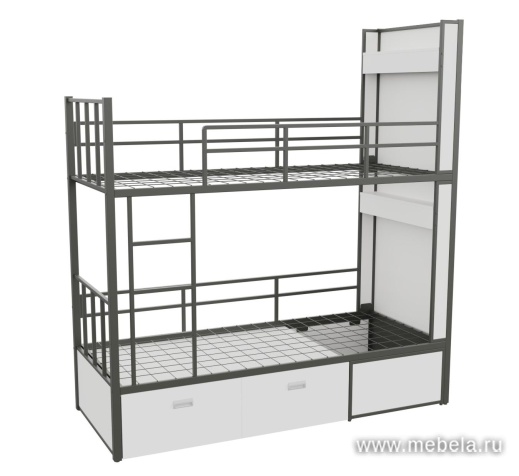 Кровать металлическая одноярусная