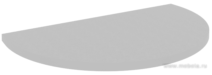 Полукруг на один стол