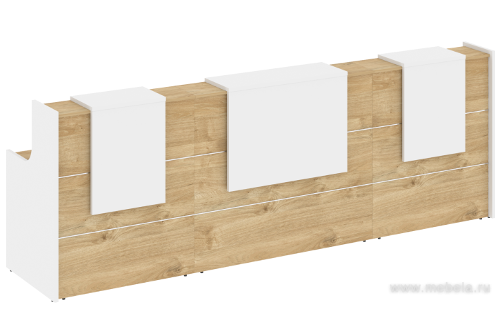 Стойка ресепшен прямая №15