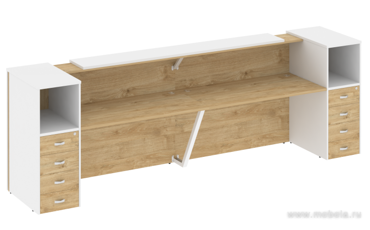 Стойка ресепшен прямая №12