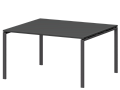 Стол переговорный на П-образном металлокаркасе