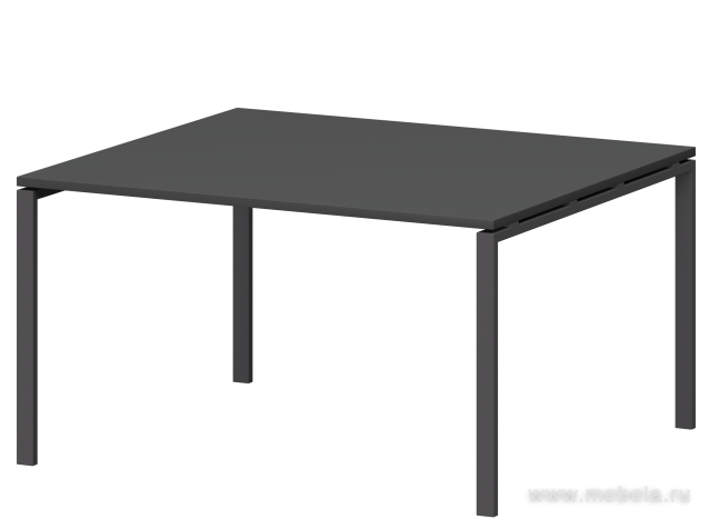 Стол переговорный на П-образном металлокаркасе