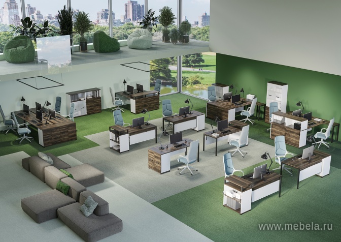 Тумба мобильная 1 ящик + 1 распашной фасад. С надставкой.