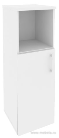 Офисный шкаф средний узкий (лев/прав) 