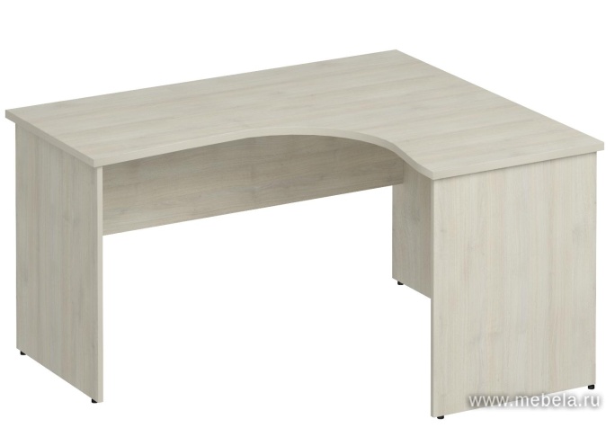 Стол эргономичный правый, с анатомической столешницей под правую руку