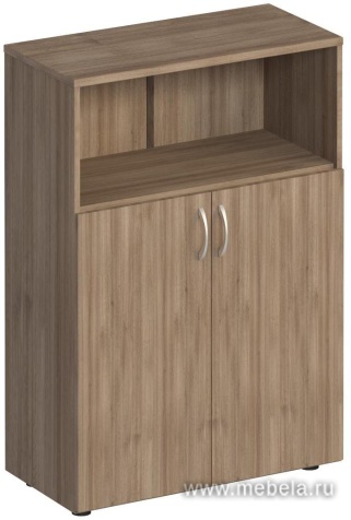 Офисный шкаф для документов полузакрытый