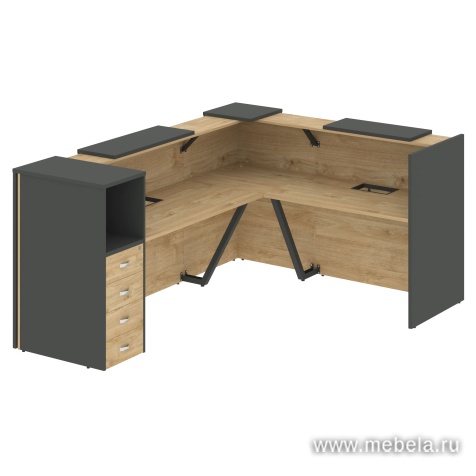 Стойка ресепшен прямая №20