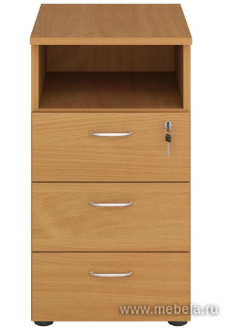 Тумба приставная (с замком)