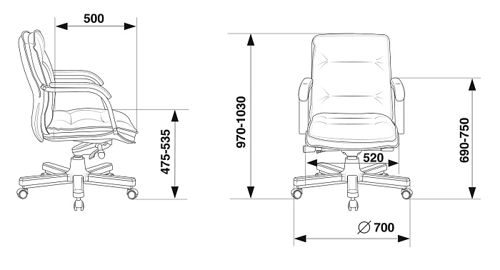 фото кресло T-9927 Walnut-Low					 №5					