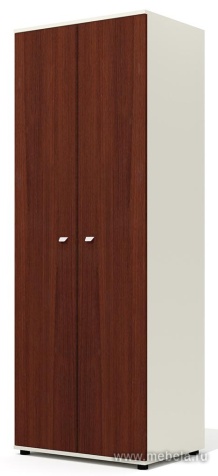 Гардероб с продольной штангой (каркас беж)