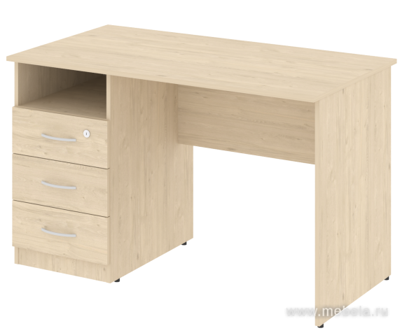 Стол письменный с тумбой левый