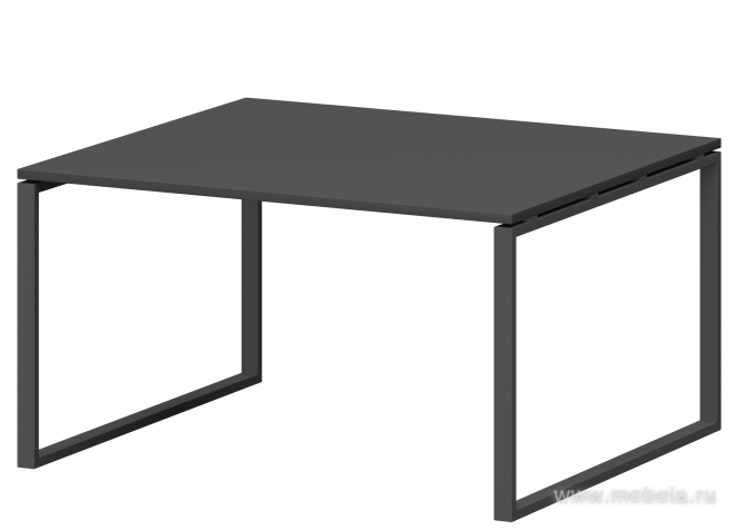 Стол переговорный на О-образном металлокаркасе