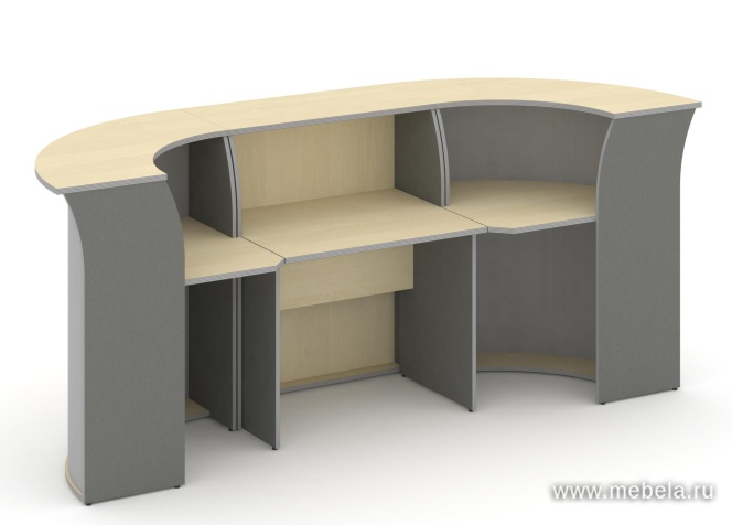 Стойка ресепшен прямая 160