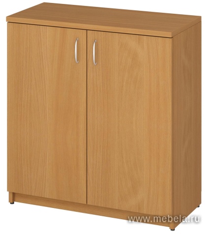 Офисный шкаф низкий закрытый