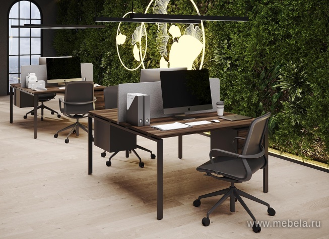 Тумба мобильная 1 ящик + 1 распашной фасад. С надставкой.