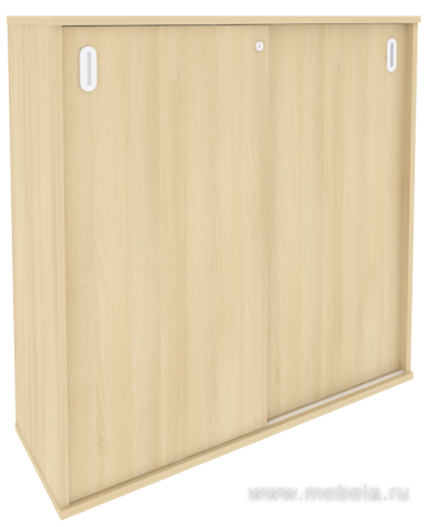 Офисный шкаф-купе для документов средний с замком