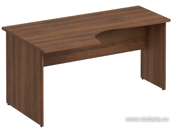 Стол эргономичный левый, с анатомической столешницей под левую руку