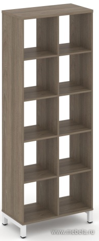 Каркас стеллажа 5 яруса (без вставок и задних стенок)