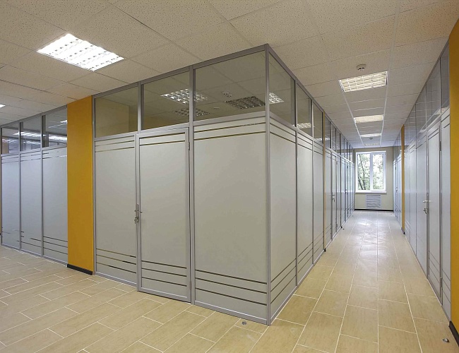 фото Стационарные перегородки №4