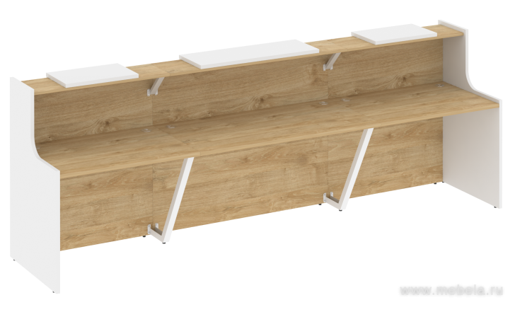 Стойка ресепшен прямая №15